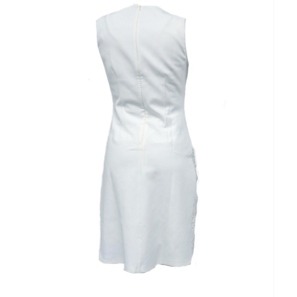 White Dress with Beads Sandro Ferrone - Perfect for Special Occasions - Picture 4 of 13